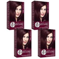 Kit 4 TONALIZANTE HASKELL 5562 CASTANHO CLARO VERMELHO VIOL ESP Kit 4 TONALIZANTE HASKELL 5562 CASTANHO CLARO VERMELHO VIOL ESP