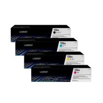 Kit 4 Toner 126A CE310A CE311A CE312A CE313A CMYK CP1025 M175 M275