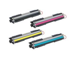 Kit 4 Toner Compatível CE310A CF350A 4 Cores para M175 CP1020 CP1025