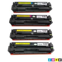 Kit 4 Toner Compatível Cf400a Cf401a Cf402a Cf403a M277 M252