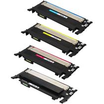 Kit 4 Toner Compativel K406 C406 Y406 M406 Clp365 Clp360