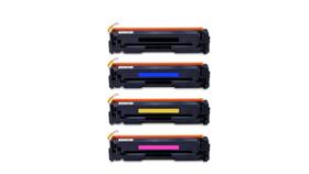 Kit 4 Toner Compatível M254 M280 M281 254dn 254dw 254nw Cf500 cf501 cf502 cf503a