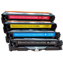 kit 4 Toner Pro Resolution CF500 CF500A 501 502 503 para M254 M280 M281 M281FDW M254DW CMYK