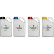 Kit 4 Toner Refil TankFull Para Lexmark C500, C500N, X500, X500N - C500S2KG CMYK de 1 Kg