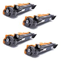 Kit 4 Toner Tn1060 P Impressora Dcp-1602 Dcp-1512 Dcp-1617 Preto