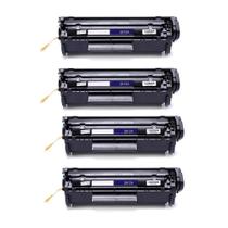 Kit 4 Toners Compatíveis HP CE285A 85A P1102W M1132 Kit 4 Toners Compatíveis HP CE285A 85A P1102W M1132