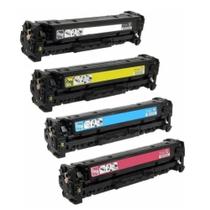 Kit 4 Toners Compatíveis HP CE410A CE411A CE412A CE413A 305A CMYK