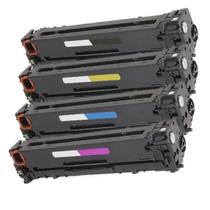 Kit 4 Toners para CP1215 P1510 CP1515 CP1518 CM1312 Compatíveis CB540 CB541 CB542 CB543 125a Kit 4 Toners para CP1215 P1510 CP1515 CP1518 CM1312 Compatíveis CB540 CB541 CB542 CB543 125a