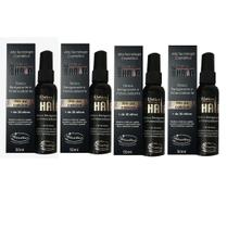 Kit 4 Tonico Max Hair Tonico Tratamento Calvície