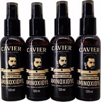 Kit 4 Tonicos Crescimento Fortificante Capilar 480ml Cavier