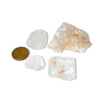 Kit 4 Topázio Branco Misto Bruto Natural Pedra de 2025 Kit 4 Topázio Branco Misto Bruto Natural Pedra de 2025