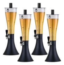 Kit 4 Torres De Chopp Tulipa 2,5l Super Gelada Marchesoni Kit 4 Torres De Chopp Tulipa 2,5l Super Gelada Marchesoni