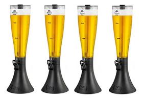 Kit 4 Torres De Chopp Tulipa 3,5l Super Gelada Giratoria Marchesoni Kit 4 Torres De Chopp Tulipa 3,5l Super Gelada Giratoria Marchesoni