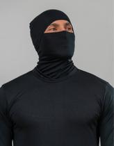 Kit 4 Touca Balaclava Ninja Térmica Preta Proteção Uv50+