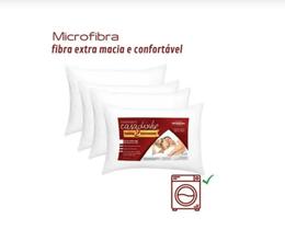 Kit 4 Travesseiros Casadinho Ortobom Toque Suave - Príncipe Baby