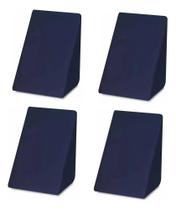 Kit 4 Travesseiros Encosto Azul Pós Cirúrgico Com Capa Kit 4 Travesseiros Encosto Azul Pós Cirúrgico Com Capa