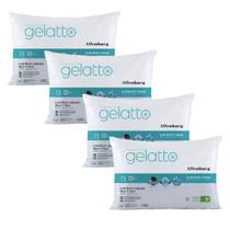 Kit 4 Travesseiros Gelatto Altenburg Toque Gelado Extra Macio Firme Kit 4 Travesseiros Gelatto Altenburg Toque Gelado Extra Macio Firme