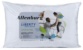 Kit 4 Travesseiros King Super Macio Liberty Altenburg Percal 180 Fios 50cm x 90cm x 16cm