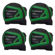 Kit 4 Trena Emborrachada Carbografite 8mt Trava Automatica