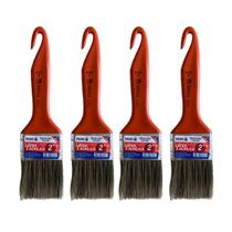Kit 4 Trincha Pincel P/ Pintura Látex Acrílica 2'' Tigre Kit 4 Trincha Pincel P/ Pintura Látex Acrílica 2'' Tigre