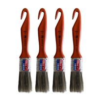 Kit 4 Trincha Pincel Para Pintura Látex Acrílica 1'' Tigre