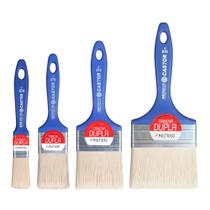 Kit 4 Trinchas Duplas Cerdas Sintéticas Série 870 - Castor