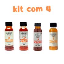Kit 4 un Abacaxi Goiaba Morango Pimenta Biquinho