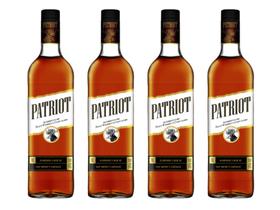 Kit 4 Un Aperitivo Malt Whisky e Carvalho Patriot 1L
