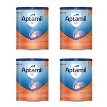 kit 4 un. Aptamil SL 800g - 0-3 anos