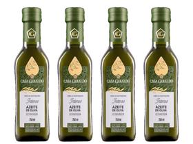 Kit 4 Un Azeite de Oliva Extravirgem Casa Geraldo 250 ml Kit 4 Un Azeite de Oliva Extravirgem Casa Geraldo 250 ml