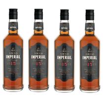 Kit 4 Un Brandy Miolo Imperial 750 ml