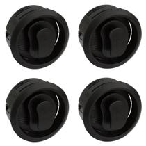 Kit 4 un Difusor De Ar Celta Prisma 2000 a 2006 Preto