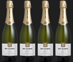 Kit 4 Un Espumante Don Guerino Brut 750 ml