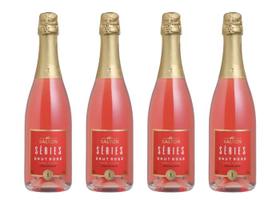 Kit 4 Un Espumante Séries by Salton Brut Rosé 750 ml