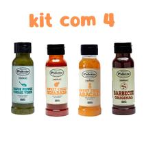 Kit 4 un Goiabada Comari Abacaxi Barbecue