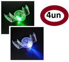Kit 4 un Luz piscante p/ boca peça brilhante festa rave tik tok carnaval Kit 4 un Luz piscante p/ boca peça brilhante festa rave tik tok carnaval