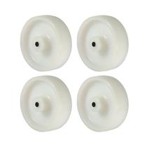 Kit 4 un roda 412 nylon 4 pol 90kg p/ rodízio