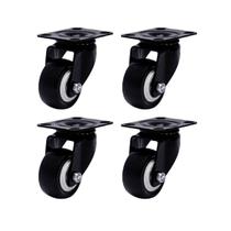 Kit 4 Un-roda Preto 158 Gir.c/pl 60x43 C/rol.esf-preta(6045) Kit 4 Un-roda Preto 158 Gir.c/pl 60x43 C/rol.esf-preta(6045)