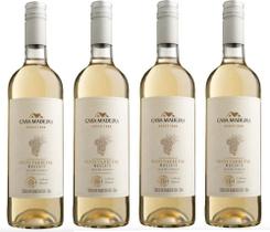 Kit 4 Un Suco de Uva Varietal Branco Integral Moscato Casa Madeira 750 ml Kit 4 Un Suco de Uva Varietal Branco Integral Moscato Casa Madeira 750 ml