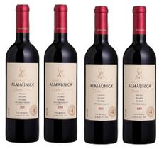 Kit 4 Un Vinho Almaúnica Super Premium Quatro Castas 750 ml Kit 4 Un Vinho Almaúnica Super Premium Quatro Castas 750 ml