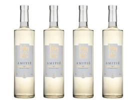 Kit 4 Un Vinho Amitié Sauvignon Blanc 750 ml