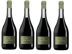 Kit 4 Un Vinho Amitié Viognier 750 ml