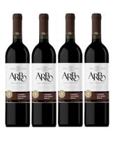 Kit 4 Un Vinho Arbo Cabernet Sauvignon / Merlot 750 ml