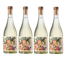 Kit 4 Un Vinho Bebber Chardonnay 750 ml