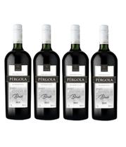 Kit 4 Un Vinho Bordô Seco Pérgola 1 L Kit 4 Un Vinho Bordô Seco Pérgola 1 L