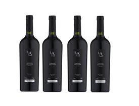 Kit 4 Un Vinho Cabernet Sauvignon Luiz Argenta LA Classico 750 ml