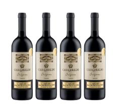 Kit 4 Un Vinho Casa Geraldo Origens Tannat 750 ml