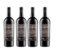 Kit 4 Un Vinho Casa Geraldo Signature Reserva Cabernet Franc 750 ml Kit 4 Un Vinho Casa Geraldo Signature Reserva Cabernet Franc 750 ml