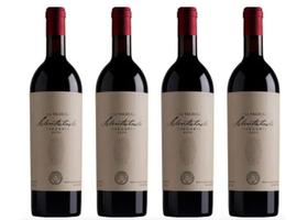 Kit 4 Un Vinho Casa Valduga Gran Reserva Terroir Identidade Corte 750 ml