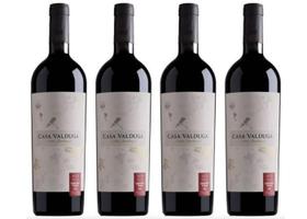 Kit 4 Un Vinho Casa Valduga Terroir Exclusivo Cabernet Franc 750 ml Kit 4 Un Vinho Casa Valduga Terroir Exclusivo Cabernet Franc 750 ml